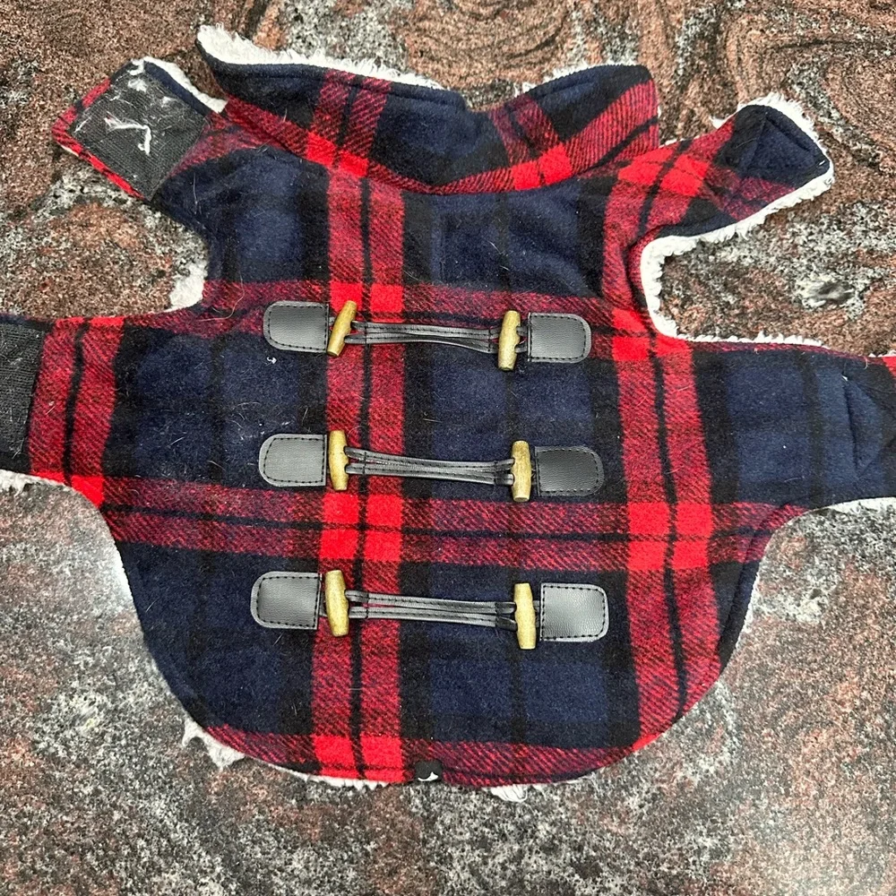Hotel Doggy dog pea coat size small